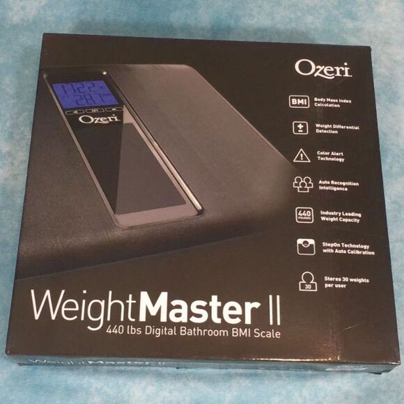 Ozeri WeightMaster II Bath Scale with BMI and Weight Change Detection - Picture 6 of 9